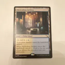 Wizards MTG Meticulous Archive #0264 Rare Regular Murders at Karlov Manor Land - Image 1