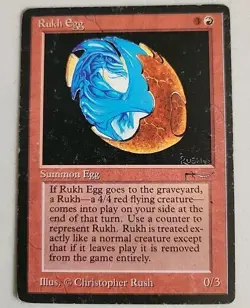 Rukh Egg Arabian Nights Regular MP- HP MTG - Image 1
