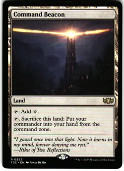 Commander: Tarkir: Dragonstorm #352 Command Beacon - Image 1