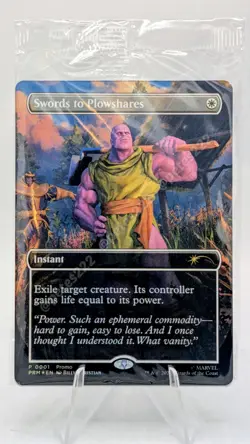 Magic the Gathering MTG Swords to Plowshares Foil PSA Promo Sealed - Image 1