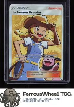 Pokemon Breeder (Full Art) 73/73 - Shining Legends - (NM-/LP+) - Image 1