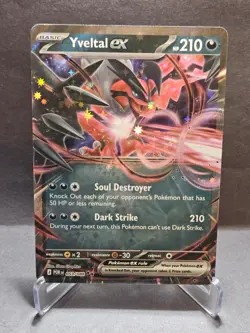 Yveltal ex 053/088 Double Rare Me03: Perfect Order Holo Pokemon - Image 1