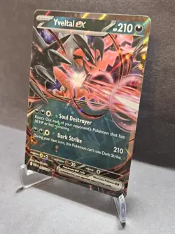 Yveltal ex 053/088 Double Rare Me03: Perfect Order Holo Pokemon - Image 2