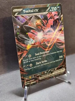 Yveltal ex 053/088 Double Rare Me03: Perfect Order Holo Pokemon - Image 3