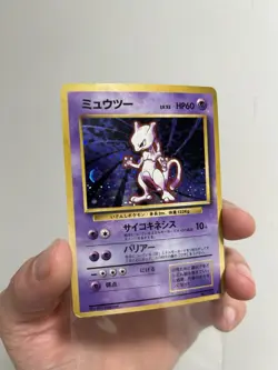 Pokemon Japanese Base Mewtwo 150 LP NM - Image 4