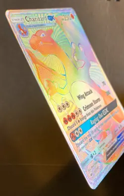 Pokemon Charizard GX 150/147 Hyper Rare Full Art Burning Shadows Eng - Image 5