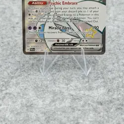 Gardevoir EX 217/091 Shiny Ultra Rare Paldean Fates Pokemon TCG Holo - Image 5