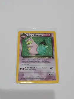 Pokemon Dark Slowbro Holo Rare Card 12/82 - Image 1