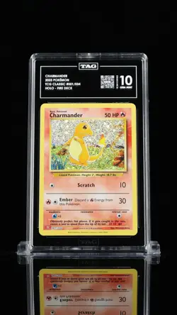 TAG 10 Charmander 001/034 Pokemon TCG Classic: Charizard Deck 2023 - Image 2