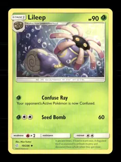 Lileep 10/236 Cosmic Eclipse NM/M Pokemon - Image 1