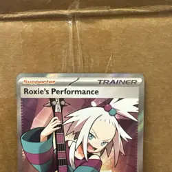 Pokemon Roxie's Performance 112/086 Full Art Trainer Chaos Rising Near mint - Image 3