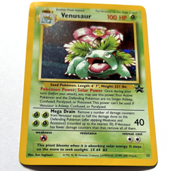 Venusaur WotC Promo 13/53 (1999) Holo 100 HP English Stage 2 Ken Sugimori - Image 1
