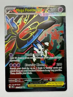 Pokemon Mega Floette ex Ultra Rare Holo Chaos Rising 101/086 - Image 1