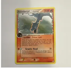 Pokemon TCG Aerodactyl Delta Species 70 HP Holo Holon Phantoms 35/110 Card - Image 1