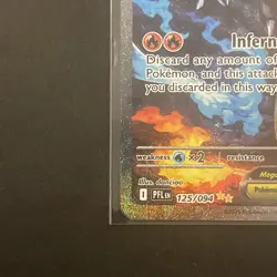 Pokemon TCG Phantasmal Flames Mega Charizard X ex 125/094 NEAR MINT NM SIR Holo - Image 3