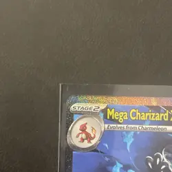 Pokemon TCG Phantasmal Flames Mega Charizard X ex 125/094 NEAR MINT NM SIR Holo - Image 5