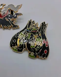 Official Pokemon Collectors Pins Lot Of 3 - Zygarde, Darkrai, First Partners - Image 2