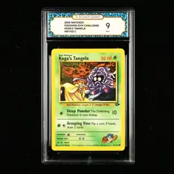 TQG 9 MINT 2000 Pokemon GYM ENG Koga's Tangela #81/132 C - Image 1