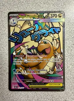 Mega-Dragonite EX 271/217 Spanish Full Art Holo Pokemon TCG Card 370 HP - Image 1