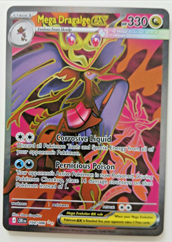 Mega Dragalge EX 104/086 Ultra Rare - Chaos Rising - Pokemon English - Image 1