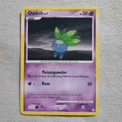 Pokemon Legends Awakened 112/146 Oddish - Common - Heavily Played - Image 1