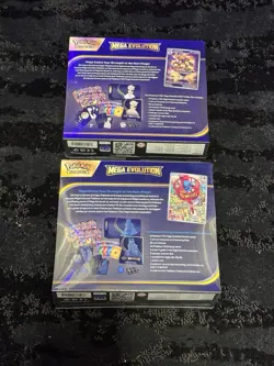 Lucario Gardevoir Elite Trainer Box ETB Lot of 2 Sealed Mega Evolution - Image 4