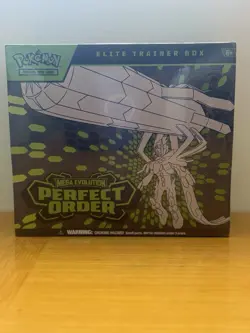 Pokemon TCG Mega Evolution Perfect Order Elite Trainer Box English 40 Cards 2024 - Image 1