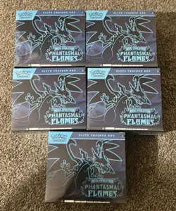 *1 BRAND NEW* Sealed Pokemon TCG Phantasmal Flames Elite Trainer Box ETB (1 BOX) - Image 1