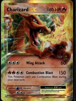 Charizard EX Ultra Rare XY Evolutions 12/108 Fire Holo Pokemon Card - Image 1
