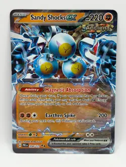 Sandy Shocks ex 056/131 Prismatic Evolutions NM Double Rare Holo Pokemon TCG - Image 1