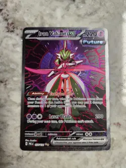 Iron Valiant ex 157/131 Sv: Prismatic Evolutions Holo Pokemon TCG NM - Image 1