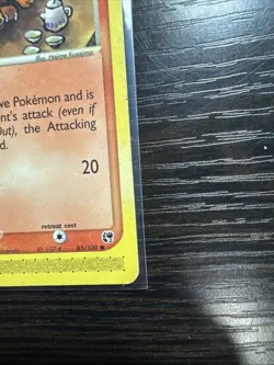 Pokemon TCG Growlithe 65/100 Sandstorm Regular Common 2003 E Reader MP - Image 4