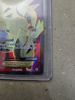 Pokemon TCG Tyranitar-EX Holo Full Art Ultra Rare Card Ancient Origins 91/98 - Image 4