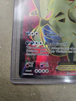 Pokemon TCG Tyranitar-EX Holo Full Art Ultra Rare Card Ancient Origins 91/98 - Image 5
