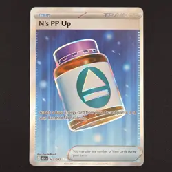 Pokemon TCG Card N’s PP Up 262/217 Ascended Heroes Full Art – NM - Image 1