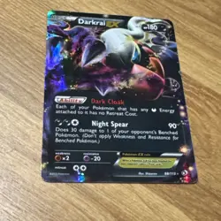 Darkrai EX 63/108 Dark Explorers 2012 Ultra Rare Holo Pokemon TCG NM - Image 2
