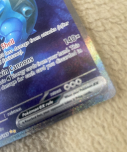 Pokemon TCG Blastoise EX Sir 200/165 Scarlet & Violet 151 - Image 3