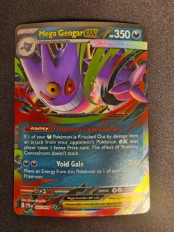 Pokemon TCG Mega Gengar Ex 056/094 Phantasmal Flames Near Mint - Image 1