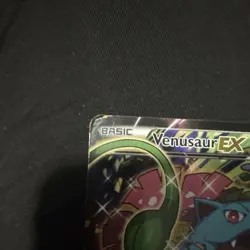 Pokemon Venusaur EX XY123 Promo Full Art Holo Basic Plant Type Pokemon TCG - Image 4