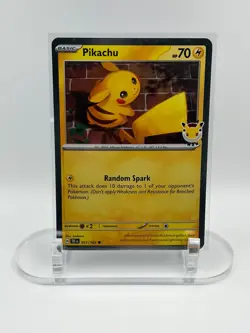 2026 POKEMON DAY PIKACHU COSMOS HOLO 051/162 - Image 1