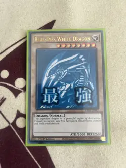 YUGIOH 1st Ed RA05-EN085 ULTRA RARE BLUE-EYES WHITE DRAGON (STAMPED) - Image 1