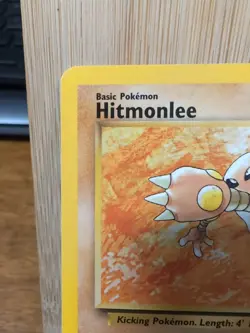Hitmonlee 22/62 - Fossil - Rare Non Holo - 1999 Pokemon LP - Image 2