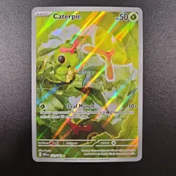 Pokemon TCG Caterpie Illustration Rare Holo S&V 151 #172/165 Near Mint - Image 1