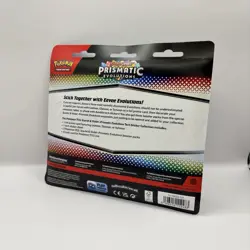 Pokemon TCG Scarlet & Violet Prismatic Evolutions Tech Sticker Collection Sealed - Image 2