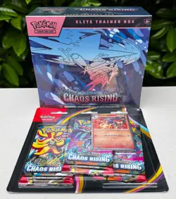 Pokemon Chaos Rising Elite Trainer Box ETB & Triple Blister Bundle - sealed - L2 - Image 1