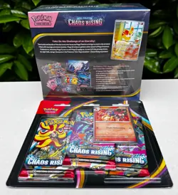 Pokemon Chaos Rising Elite Trainer Box ETB & Triple Blister Bundle - sealed - L2 - Image 2