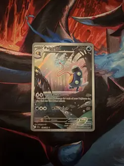 Pokemon TCG Palpitoad Illustration Rare Black Bolt 104/086 - Image 1
