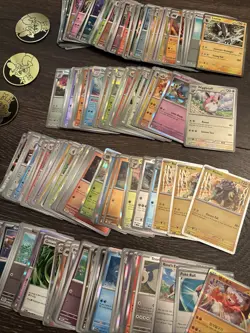 Pokemon Mixed Lot 185 Holo/Reverse Holo 125 Chaos Rising Common 500 + Commons Nm - Image 3