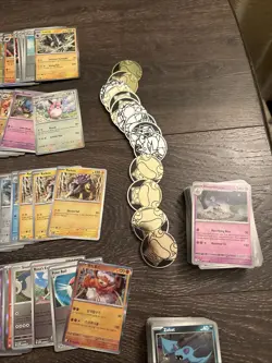 Pokemon Mixed Lot 185 Holo/Reverse Holo 125 Chaos Rising Common 500 + Commons Nm - Image 5