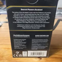 Pokemon TCG Mega Evolution—Perfect Order Booster Bundle Box 6 Packs English - Image 2